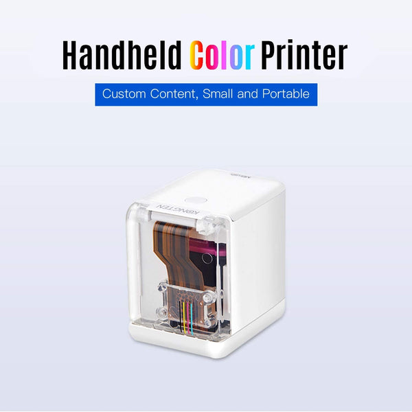 Mbrush portable color printer