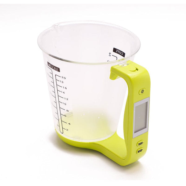 Digital measuring cup
