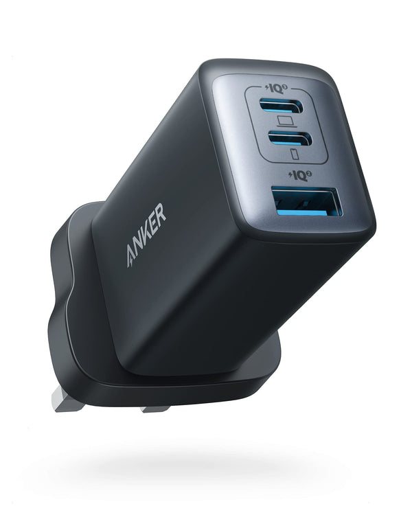 Anker 3-Port Compact Foldable Fast Wall Charger (Nano II 65W)