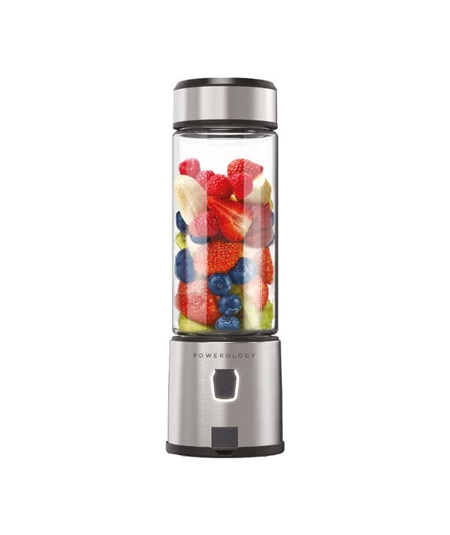  iFitz Portable Rechargable 6 baldes Blender with glass